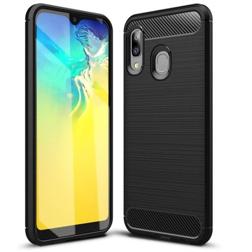 ETUI CARBON PANCERNE CASE DO SAMSUNG GALAXY A20E