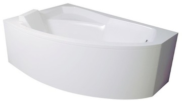 Besco Rima wanna 160x100 lewa+OBUDOWA+ZAGŁÓWEK+SYF