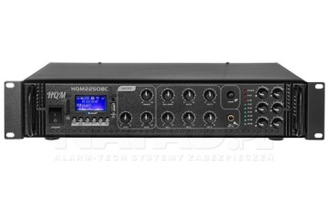 Hqm 2250BC Pa zesilovač 250W 6 zón 100V 4-16ohm