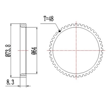 АБС-КОЛЬЦО NZA-PL-001 NTY