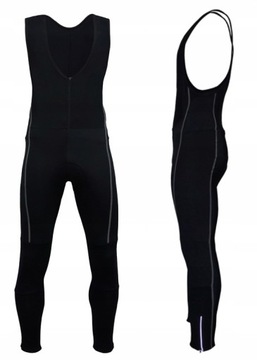ROWEROWE SPODNIE ZIMOWE, MEMBRANA ZERO-WIND- L