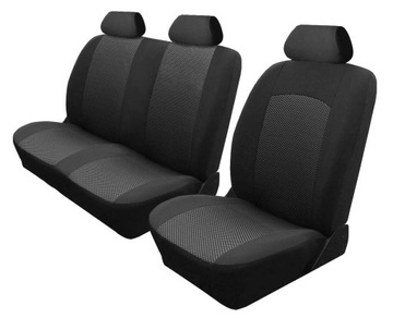 Pokrowce MIAROWE Fiat Doblo 3 osoby od 2015