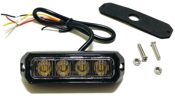 СИГНАЛЬНАЯ ЛАМПА 4 СВЕТОДИОДНЫХ СТРОБЕСКОПА ПОМОЩЬ ЭВАКУАТОРА