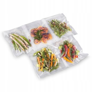 Пакеты с накаткой для вакуумной упаковки, 20х25см, 50 шт.