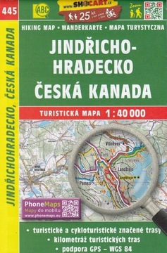 Jindřichohradecko, Česká Kanada, 1:40 000 Souborné