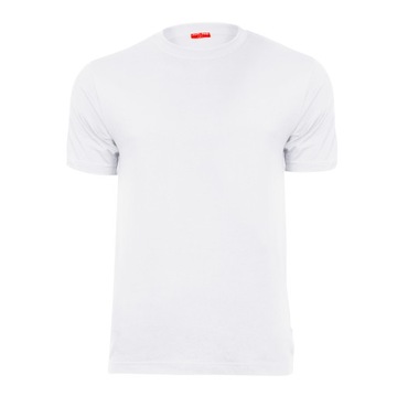 KOSZULKA T-SHIRT 180G/M2, BIAŁA, 