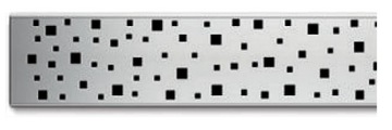 Odpływ liniowy przyścienny 850 S3 SQUARE mat