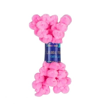 ГИРЛАНД ПОМПОНА - РОЗОВЫЙ