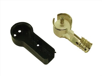 Wtyk antenowy ISO kątowy