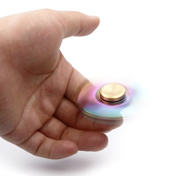 РУЧНОЙ СПИННЕР 2 РАДУГА МЕТАЛЛ ЦВЕТОК ПОЛЬША!