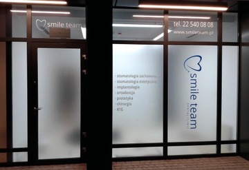 FOLIA MATOWA NA SZYBĘ 100x152cm OCHRONNA MLECZNA