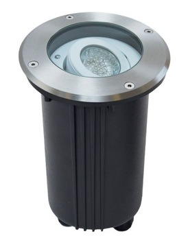 Круглая, серебристая, регулируемая рамка.