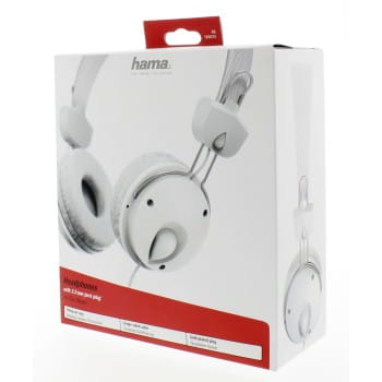 НАКЛОННЫЕ НАУШНИКИ Hama FUN4MUSIC БЕЛЫЕ АКЦИЯ