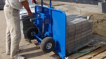 Тележка для тротуарной плитки Mimal WBR для брусчатки длиной 1050 м.