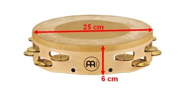 MEINL AE-MTAH2B Бубенные колокольчики - ЛАТУНЬ