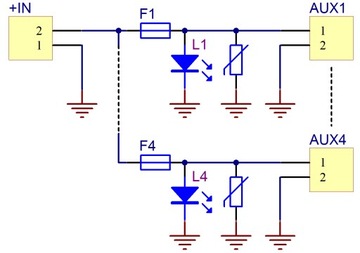 Модуль предохранителя AWZ589 Pulsar