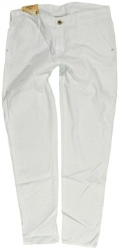 WRANGLER spodnie SLIM relaxed white JEN W28 L34