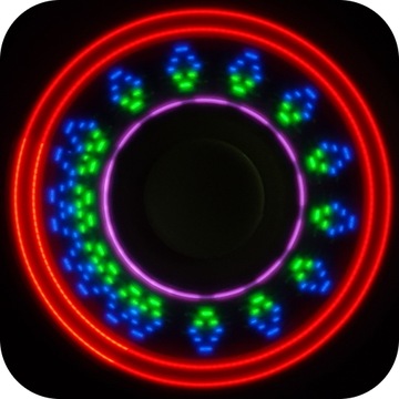 ОРИГИНАЛЬНЫЙ РУЧНОЙ СПИННЕР СВЕТЯЩИЙСЯ СВЕТОДИОДНЫЙ СПИНЕР