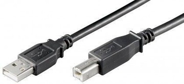 Kabel USB 2.0 Hi-Speed-Czarny, 1.8 m.