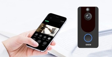 Eken V7 WiFi видеодомофон + дверной звонок + зарядное устройство