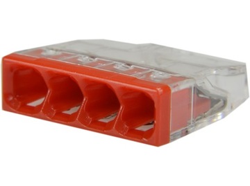 Быстроразъемный разъем Wago 2273-204 0,5-2,5 мм? / 4 1 шт.