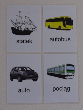 Набор карточек с доменным методом чтения слов и картинок.