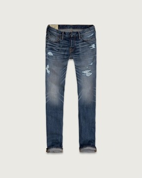 Jeansy ABERCROMBIE Hollister Slim Straight 30/30