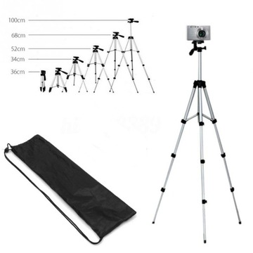 STATYW ALUMINIOWY TRIPOD 1020mm POKROWIEC POZIOMI
