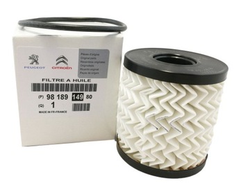 FILTR OLEJU CITROEN C5 III 208 9818914980 ORYGINAŁ