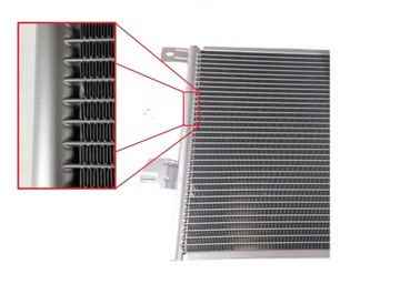 CHLADIČ KLIMATIZACE PEUGEOT 107 CITROEN C1 AYGO 2005 -