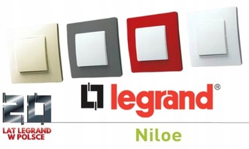 Legrand NILOE Одинарная красная рамка 665021