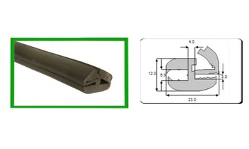Стеклянная прокладка с 1 МБ Vladimirec T-25 клин