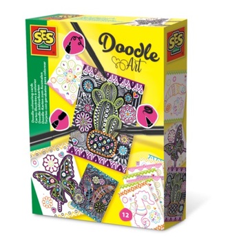 Zabawa kreatywna ART Sztuka Doodle 5+ SES 14013