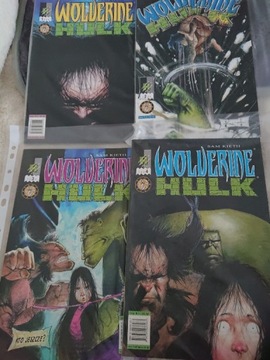 WOLVERINE HULK MANDRAGORA 1-4 NOWE UNIKAT