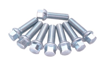 ŚRUBY ŚRUBA DO KÓŁ DYSTANSÓW M14X1,5X45MM KULA