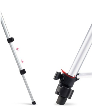 STATYW ALUMINIOWY TRIPOD 1020mm POKROWIEC POZIOMI