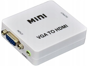 Конвертер изображений VGA в HDMI Audio FULL HD