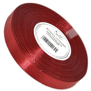 Wstążka Satynowa Tasiemka Atłasowa 12mm 25mb 3067