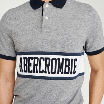 ABERCROMBIE FITCH Oryginalna Koszulka Polo USA M