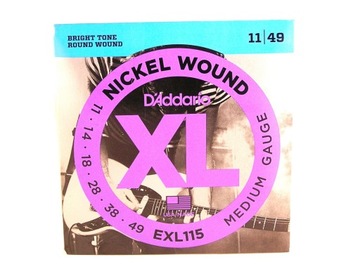 Daddario EXL115 11-49 Struny Do Gitary Elektryczne