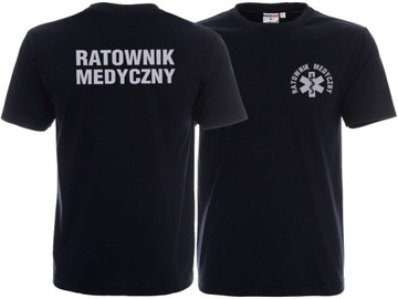 Koszulka ODBLASKOWA RATOWNIK MEDYCZNY LEKARZ PRM