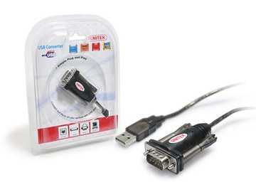 Адаптер Unitek Y-105 USB-1x RS-232