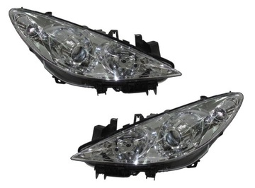 KOMPLET SVĚTLOMET PEUGEOT 307 2005-2007 NOVÝ