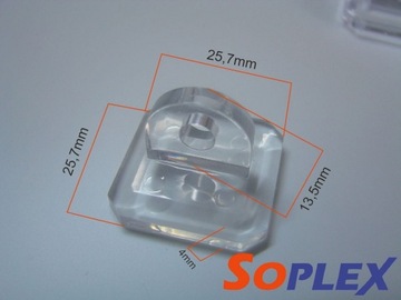 Замок из плексигласа WRZECIĄDZ с навесным замком WRZECIĄDZ bzb.