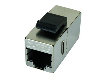 Gniazdo Keyston RJ45 cat 5e FTP beczka wąska
