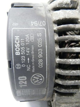 ALTERNÁTOR 028903025S BOSCH VW PASSAT B4 1.9 TDI