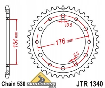 Комплект привода Honda VFR 750 90-98 RC36. X-кольцо