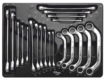 CORONA KLUCZE PŁASKO OCZKOWE WKŁAD 20 ELEM. C 1203