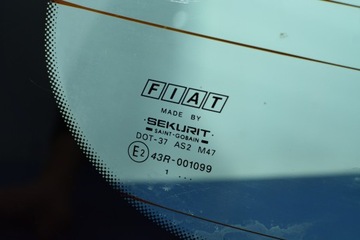 FIAT STILO HB 5D ЗАДНЕЕ СТЕКЛО