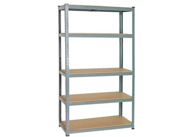 REGAŁ GARAŻOWY MAGAZYNOWY 5X PÓŁKA 180x90x40 875KG